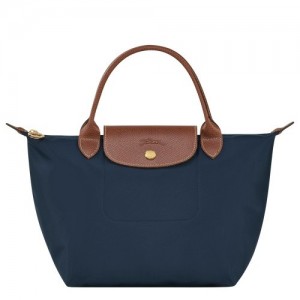 Navy Longchamp Le Pliage Original S Handbag | SN-LCMP47735