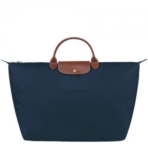 Navy Longchamp Le Pliage Original S Travel Bag | SN-LCMP49300