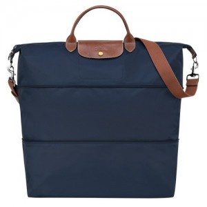 Navy Longchamp Le Pliage Original Travel Bag Expandable | SN-LCMP48521