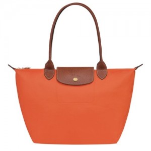 Orange Longchamp Le Pliage Original M Tote Bag | SN-LCMP48041