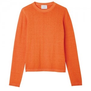 Orange Longchamp Sweater | SN-LCMP48744