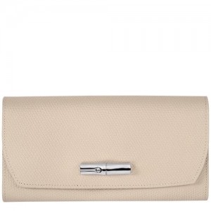 Paper Longchamp Roseau Continental Wallet | SN-LCMP48280