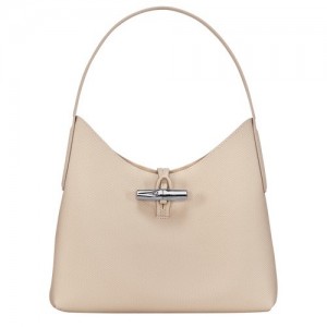 Paper Longchamp Roseau M Hobo Bag | SN-LCMP47996