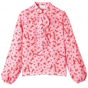 Pink Longchamp Blouse | SN-LCMP48697