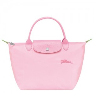 Pink Longchamp Le Pliage Green S Handbag | SN-LCMP47720