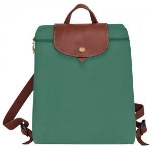 Sage Longchamp Le Pliage Original M Backpack | SN-LCMP49138