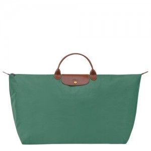 Sage Longchamp Le Pliage Original M Travel Bag | SN-LCMP49351