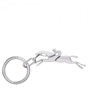 Silver Longchamp Cavalier Key-rings | SN-LCMP49296