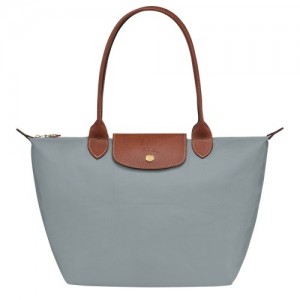 Steel Longchamp Le Pliage Original M Tote Bag | SN-LCMP48044