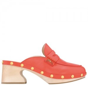 Strawberry Longchamp La Cigale Clogs | SN-LCMP48825