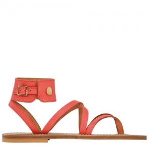 Strawberry Longchamp X K.Jacques Sandals | SN-LCMP48832