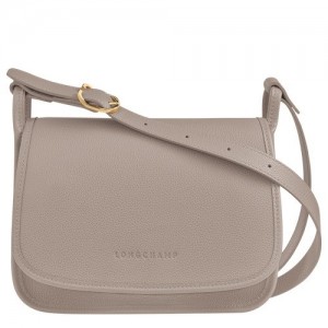 Turtledove Longchamp Le Foulonné S Crossbody Bag | SN-LCMP47864