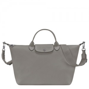 Turtledove Longchamp Le Pliage Xtra L Handbag | SN-LCMP47685