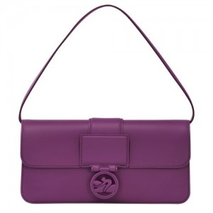 Violet Longchamp Box-trot M Hobo Bag | SN-LCMP48053