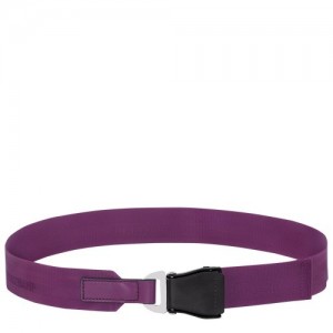 Violet Longchamp Le Pliage Xtra Ladies' Belt | SN-LCMP48960