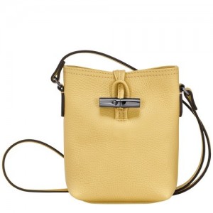 Wheat Longchamp Roseau Essential Xs Crossbody Bag | SN-LCMP47874