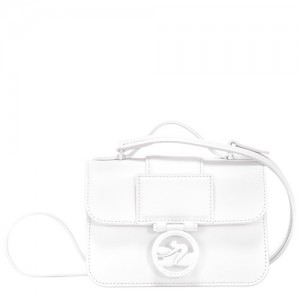 White Longchamp Box-trot Xs Crossbody Bag | SN-LCMP47914