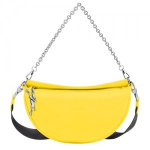 Yellow Longchamp Smile S Crossbody Bag | SN-LCMP48050