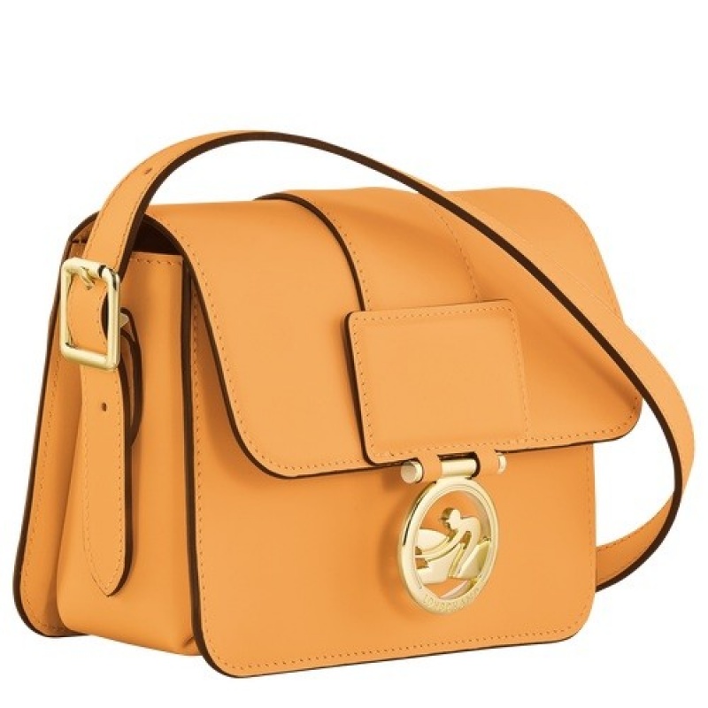 Apricot Longchamp Box-trot S Crossbody Bag | SN-LCMP47911