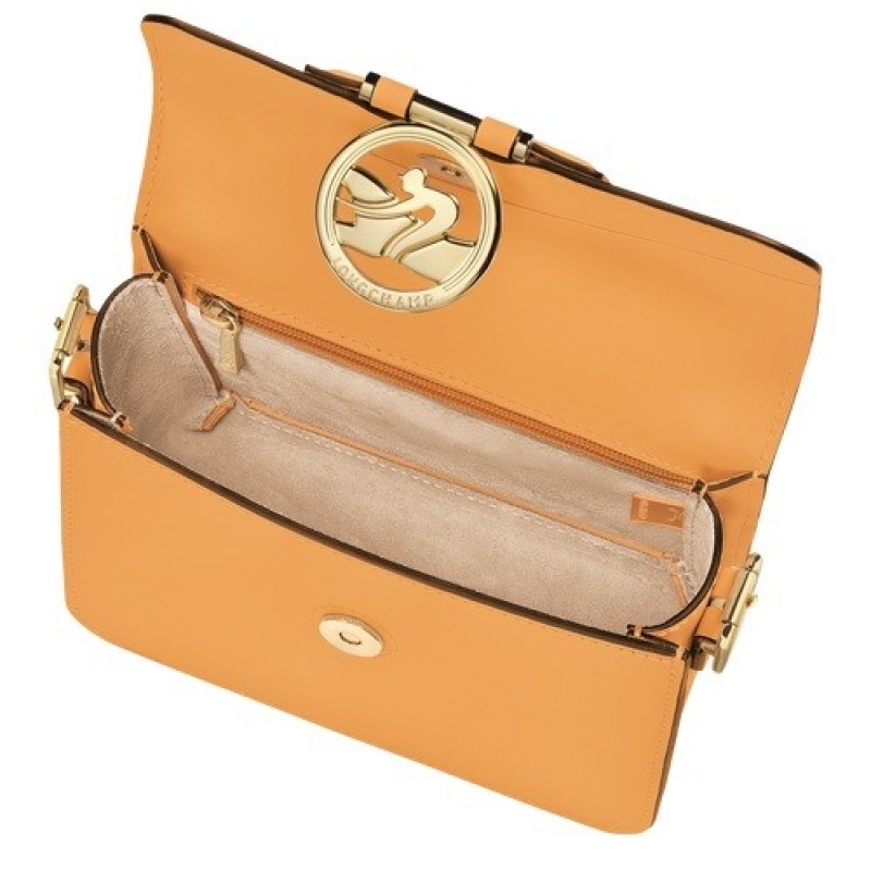 Apricot Longchamp Box-trot S Crossbody Bag | SN-LCMP47911