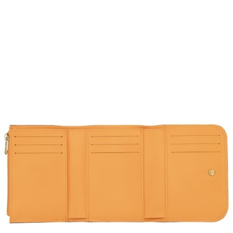 Apricot Longchamp Box-trot Wallet | SN-LCMP48302