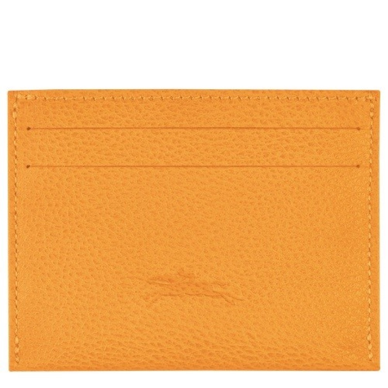 Apricot Longchamp Le Foulonné Cardholder | SN-LCMP49259