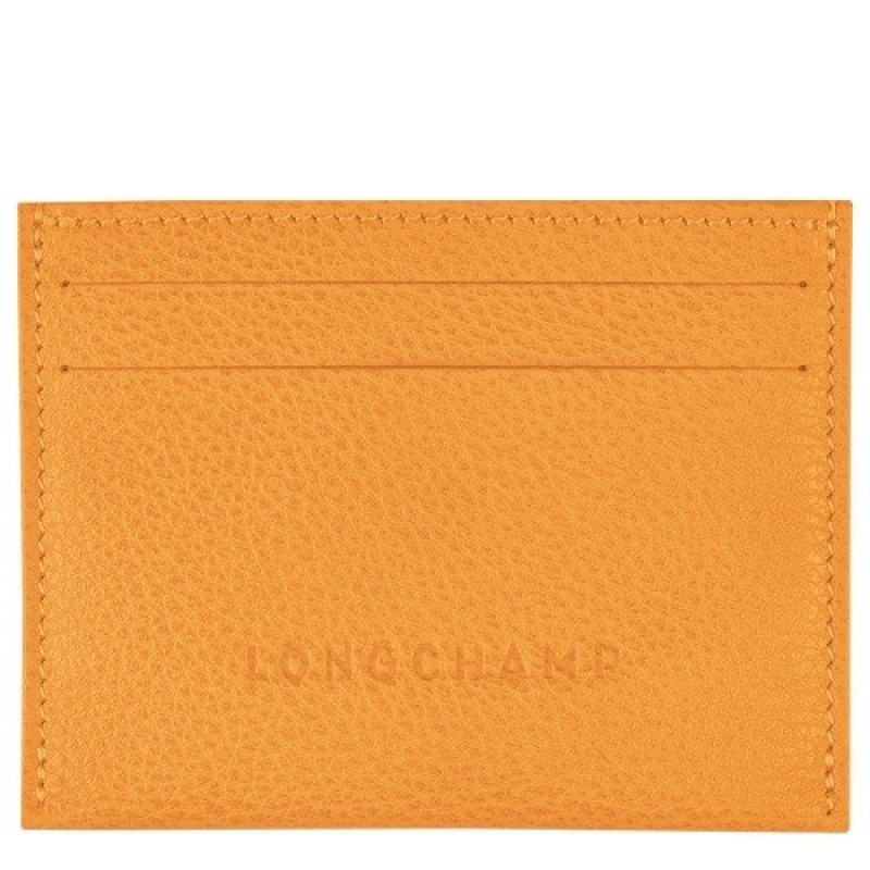 Apricot Longchamp Le Foulonné Cardholder | SN-LCMP49259