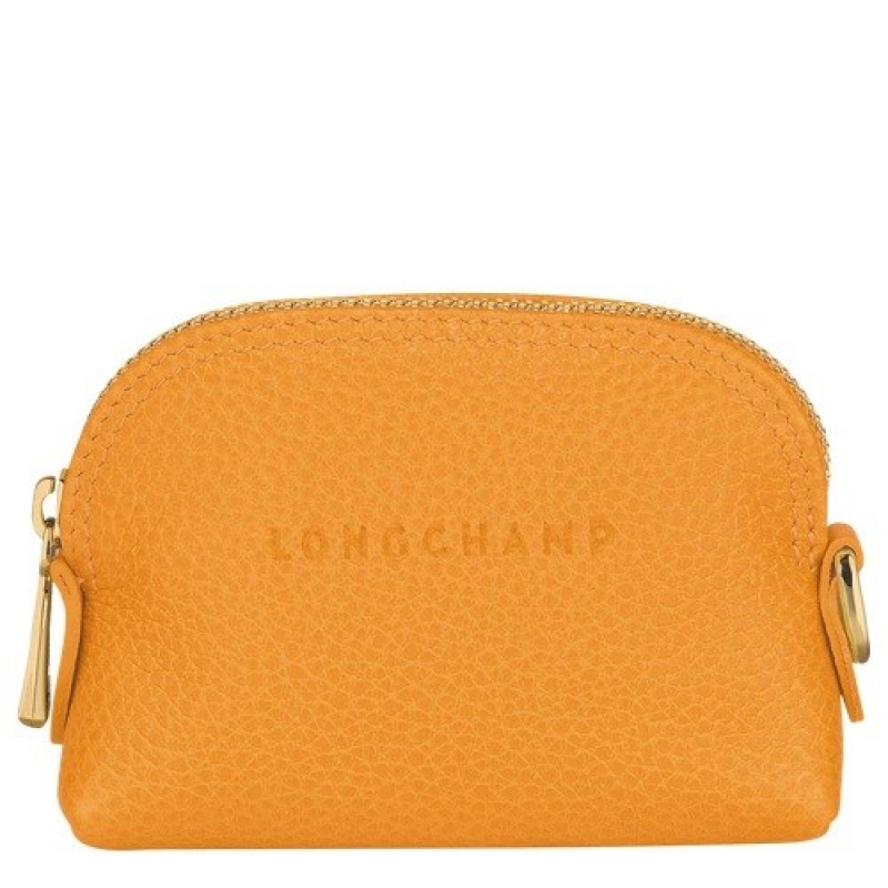 Apricot Longchamp Le Foulonné Coin Purse | SN-LCMP48377