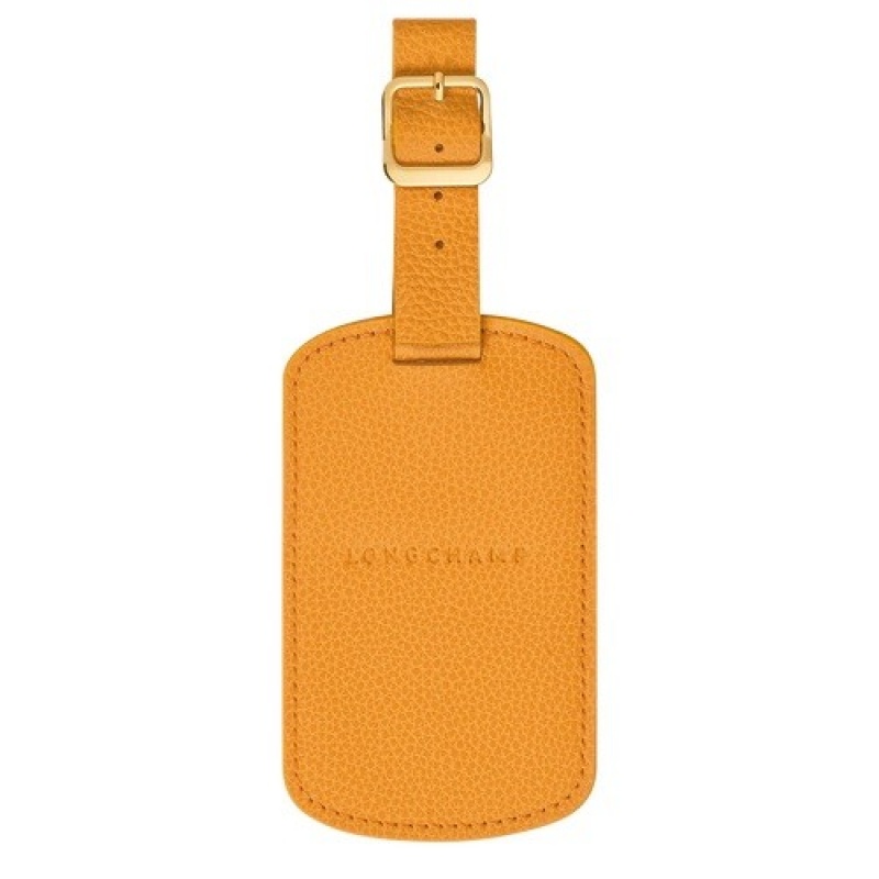 Apricot Longchamp Le Foulonné Luggage Tag | SN-LCMP49426