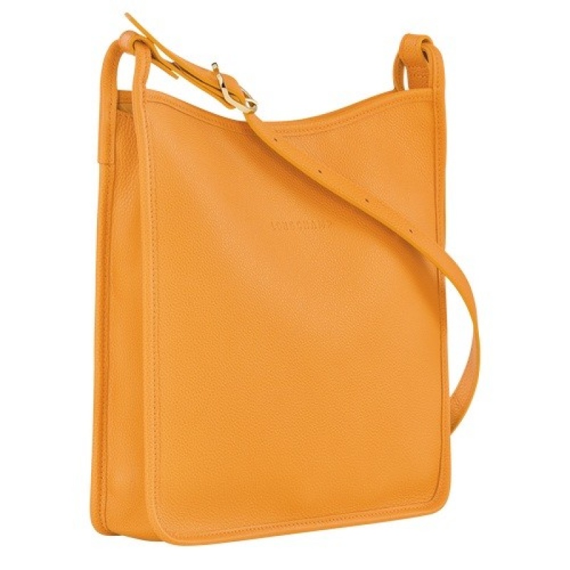 Apricot Longchamp Le Foulonné M Crossbody Bag | SN-LCMP47926