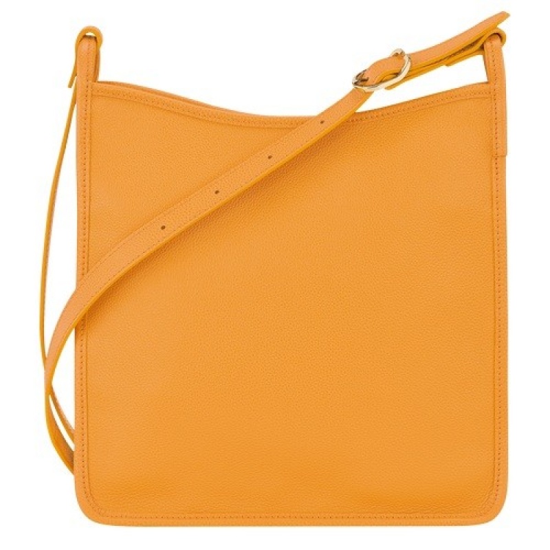 Apricot Longchamp Le Foulonné M Crossbody Bag | SN-LCMP47926