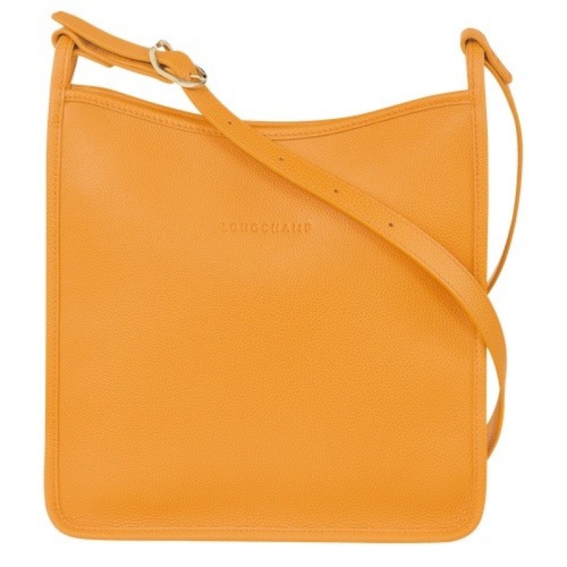 Apricot Longchamp Le Foulonné M Crossbody Bag | SN-LCMP47926