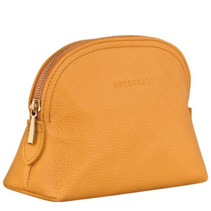 Apricot Longchamp Le Foulonné Pouch | SN-LCMP48442