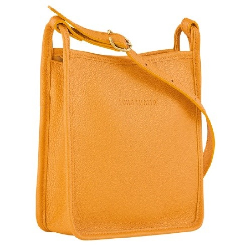 Apricot Longchamp Le Foulonné S Crossbody Bag | SN-LCMP47928