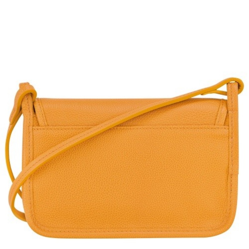 Apricot Longchamp Le Foulonné Wallet On Chain | SN-LCMP47902