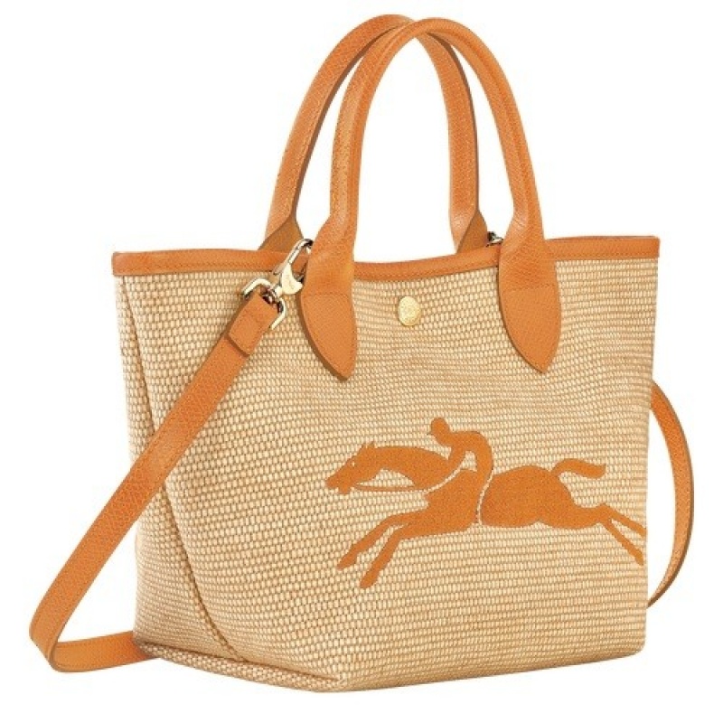 Apricot Longchamp Le Panier Pliage S Basket Bag | SN-LCMP47786