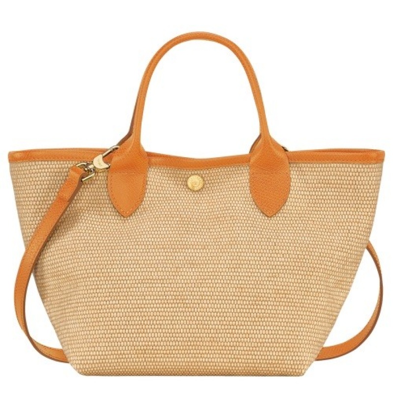 Apricot Longchamp Le Panier Pliage S Basket Bag | SN-LCMP47786