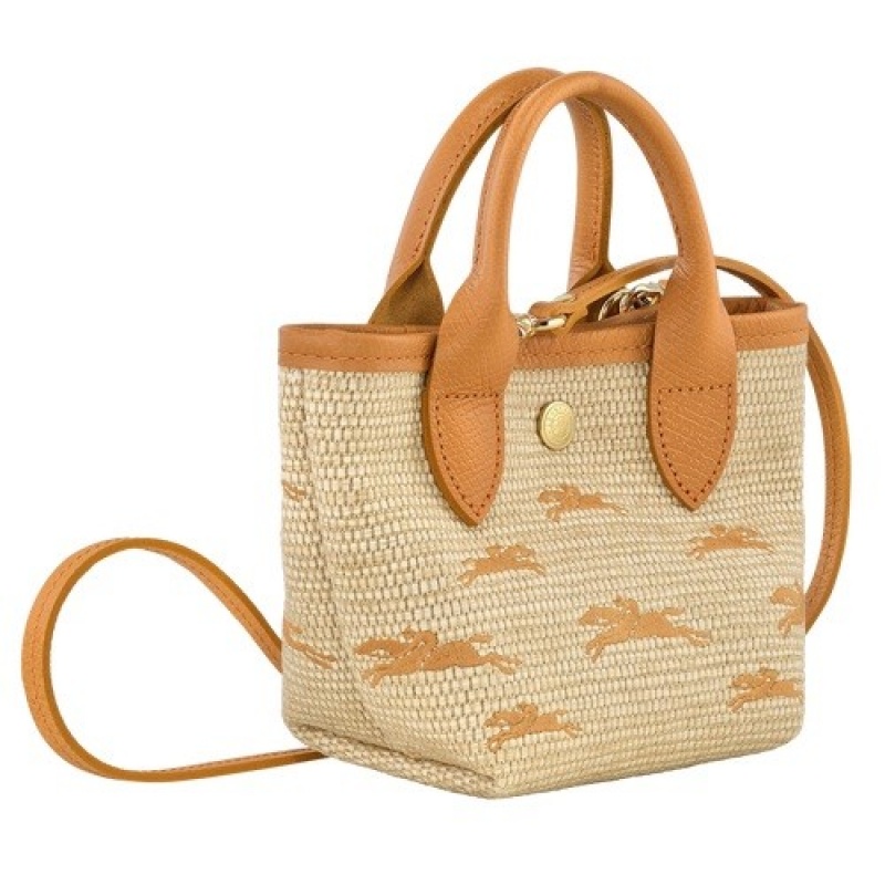 Apricot Longchamp Le Panier Pliage Xs Basket | SN-LCMP47789