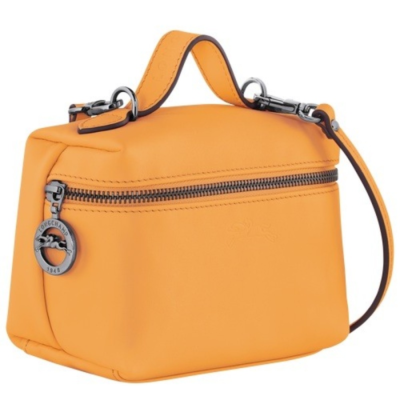 Apricot Longchamp Le Pliage Xtra Xs Vanity | SN-LCMP47889