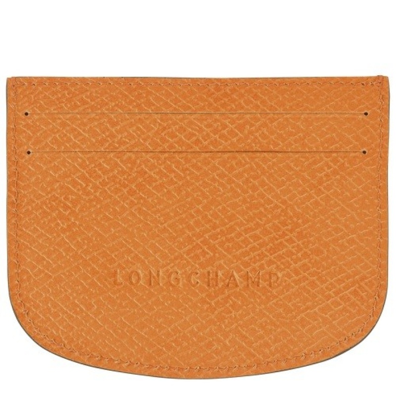 Apricot Longchamp éPure Card Holder | SN-LCMP49230