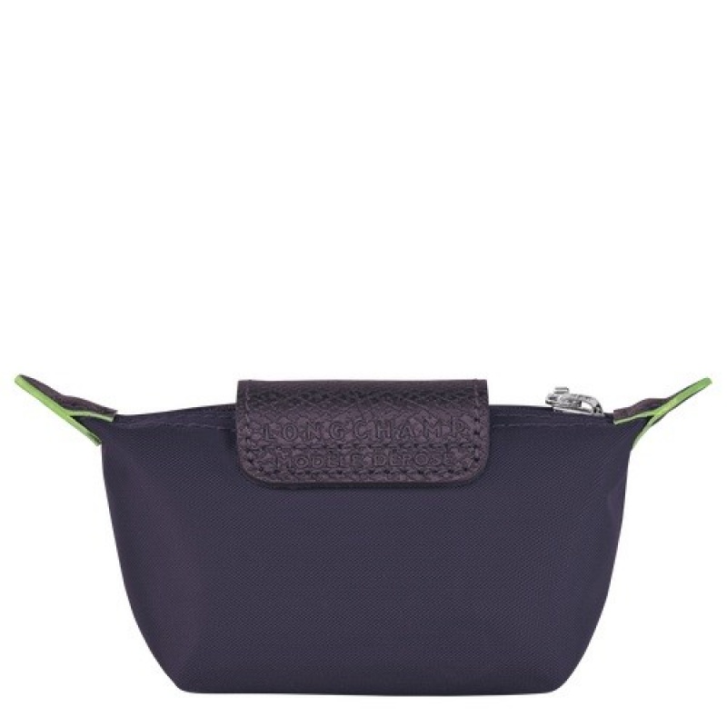 Bilberry Longchamp Le Pliage Green Coin Purse | SN-LCMP49270