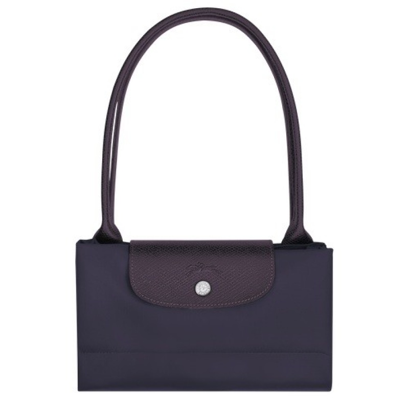 Bilberry Longchamp Le Pliage Green L Tote Bag | SN-LCMP48040