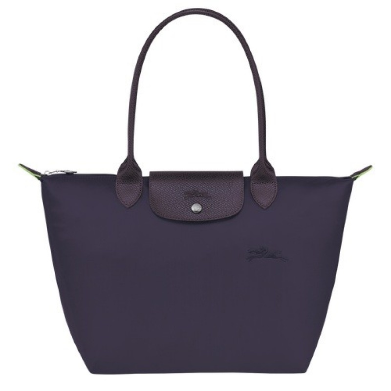 Bilberry Longchamp Le Pliage Green M Tote Bag | SN-LCMP48037