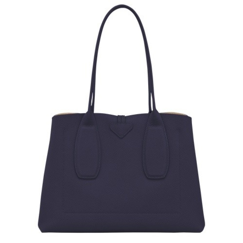 Bilberry Longchamp Roseau L Tote Bag | SN-LCMP48065