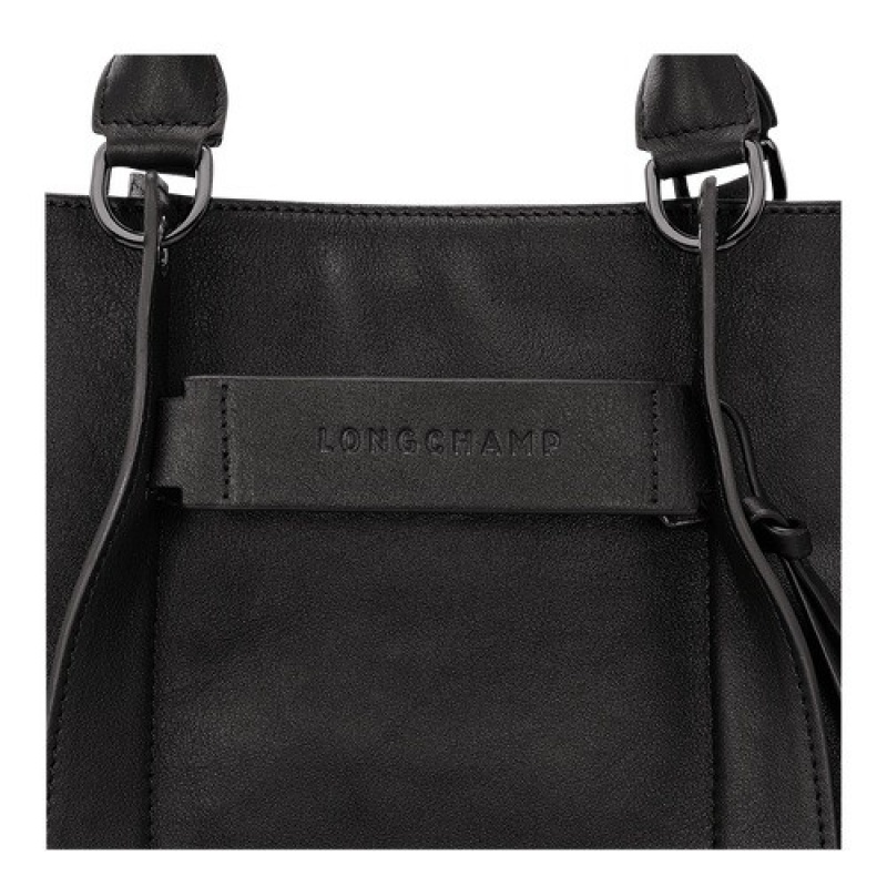 Black Longchamp 3d L Handbag | SN-LCMP47750