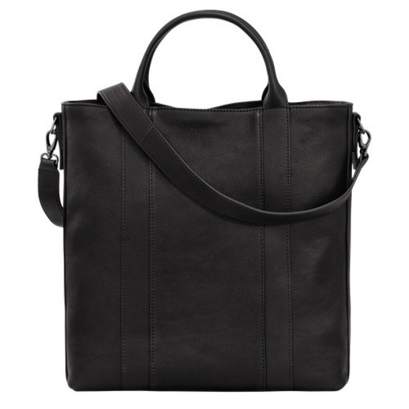 Black Longchamp 3d L Tote Bag | SN-LCMP47703