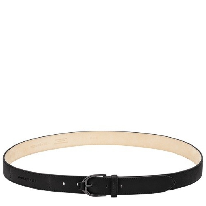 Black Longchamp 3d Ladies\' Belt | SN-LCMP48939