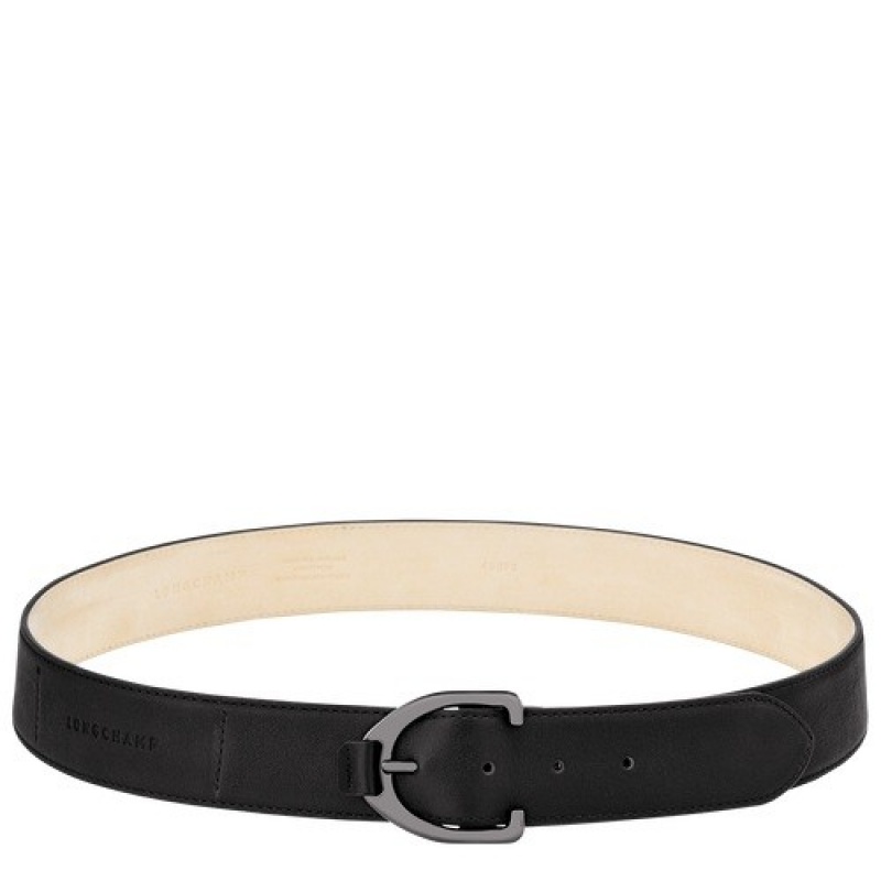 Black Longchamp 3d Ladies\' Belt | SN-LCMP48941