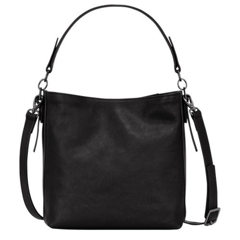 Black Longchamp 3d S Crossbody Bag | SN-LCMP47855