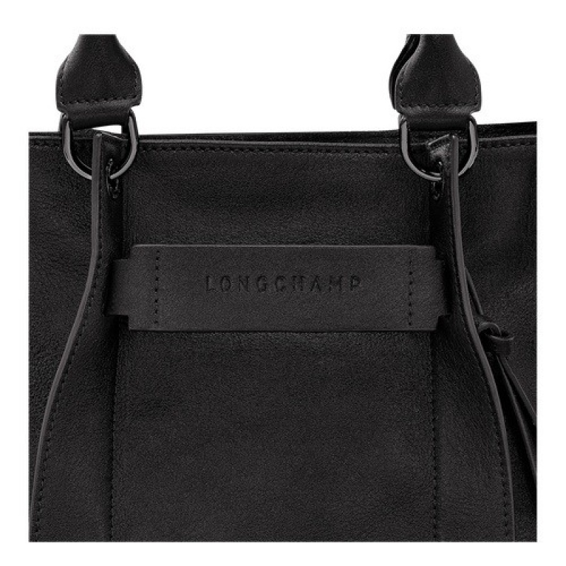 Black Longchamp 3d S Handbag | SN-LCMP47752